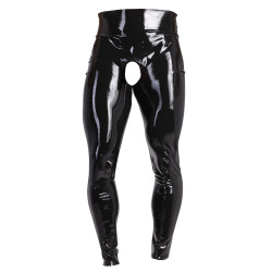 The Latex Collection Caleçon long en latex avec Ouverture pénienne
